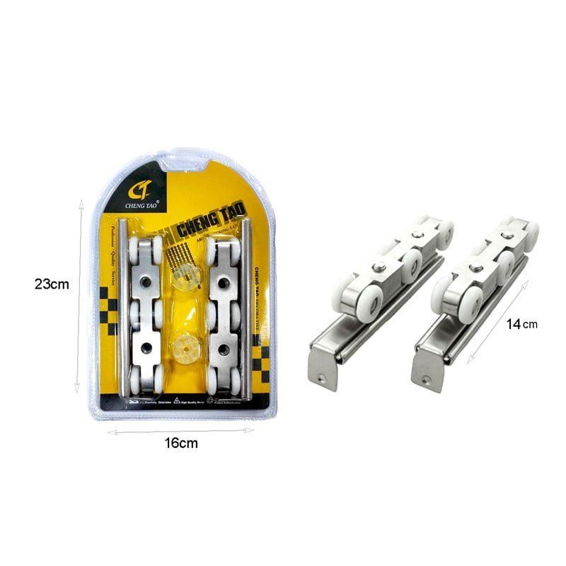 Cheng Tao Ροδάκι εξάρτημα συρόμενων πορτών - Wheels Shower Bathroom Glass Sliding Door