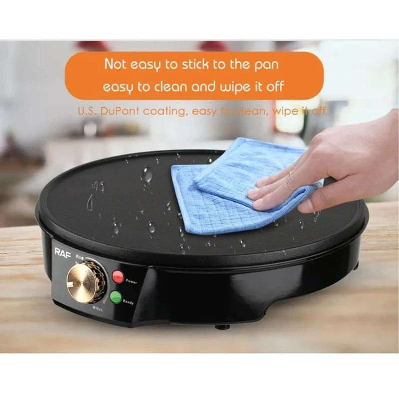 RAF Κρεπιέρα 1200W R.528 - Crepe & Pancake Maker