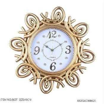 Ρολόι τοίχου Vintage - 862T - 008625 - Gold