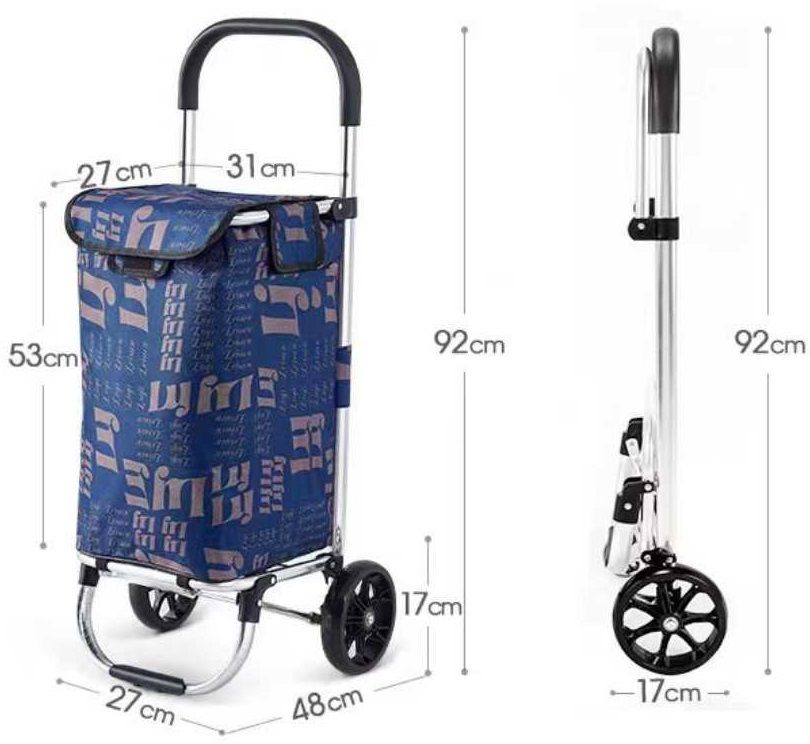 Υφασμάτινο καρότσι λαϊκής - ZZ602 - 981294 - Black ΕΠΟΧΙΑΚΑ - ΤΟΥΡΙΣΤΙΚΑ - HOBBY>Κυνήγι - παραλία - camping>Τσάντες και ένδυση