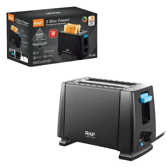 RAF Φρυγανιέρα 2 Θέσεων 650W R.263 - 2 Slice Toaster