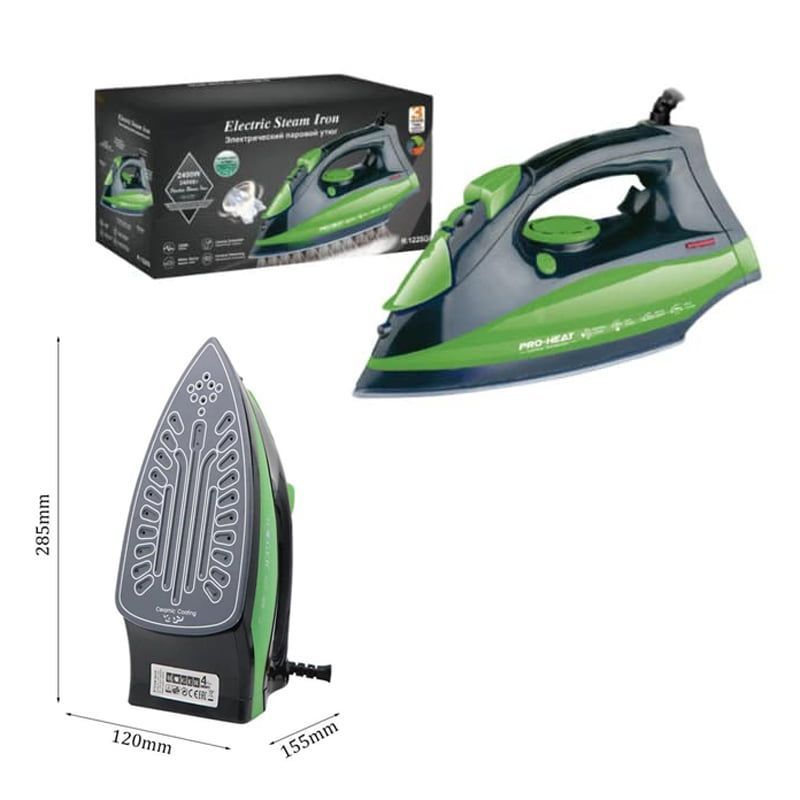 RAF Ηλεκτρικό Σίδερο Ατμού 2000-2400W R.1210G - Electric Steam Iron