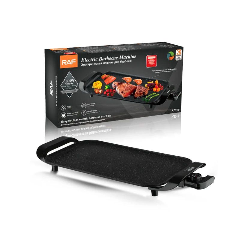 Raf R.5313 Επιτραπέζια Ηλεκτρική Ψησταριά 1800W - Electric Barbecue Machine ΟΙΚΙΑΚΑ ΕΙΔΗ & ΠΡΟΣΤΑΣΙΑ>Μικροηλεκτρικές Συσκευές