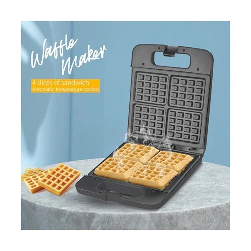 RAF Βαφλιέρα 4 Θέσεων για Βαφλάκια 1400W R.521 - Waffle Maker