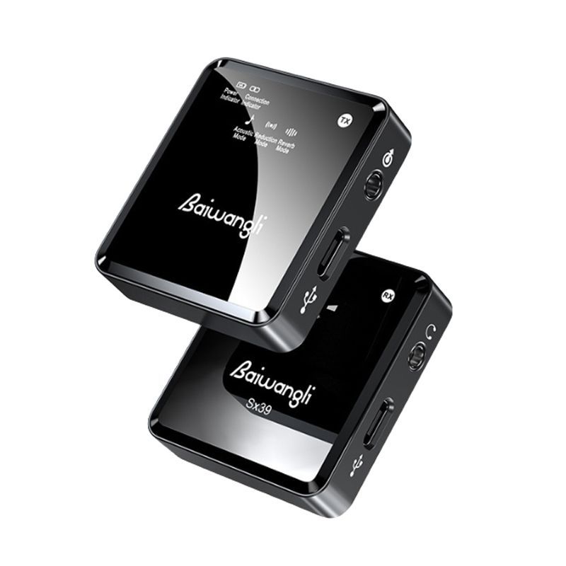 Baiwangli Ασύρματο μικρόφωνο Type-C SX39 - Wireless Microphone HiFi Audio 2.4G