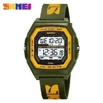 Ψηφιακό ρολόι χειρός - Skmei - 2282 - Green/Yellow