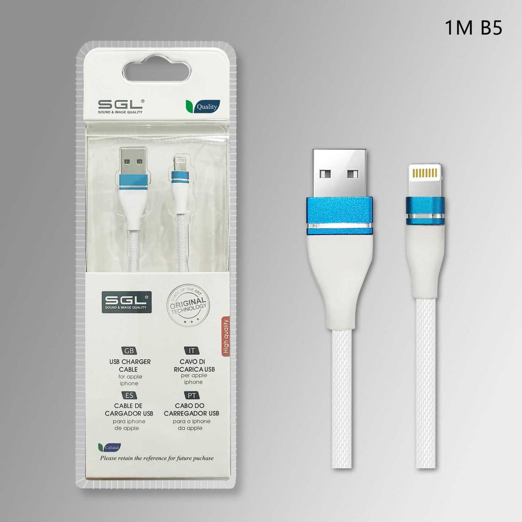 Καλώδιο φόρτισης & data - Lightning - Fast Charge - B5 - 1m - 099200