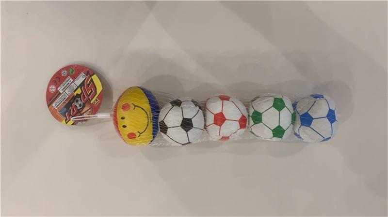 Σετ μαλακά μπαλάκια παιχνιδιού - No.2.5 - 5pcs - 0648-44A - 222058