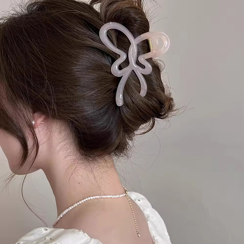 Σετ 12 Τεμαχίων Κλάμερ Μαλλιών Πεταλούδα - 12pcs Butterfly Hair Claw Clips Set