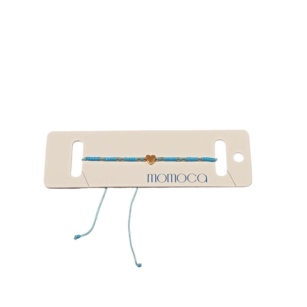 Βραχιόλια με Καρδιά και Χάντρες Καρδιά 12 τεμ.