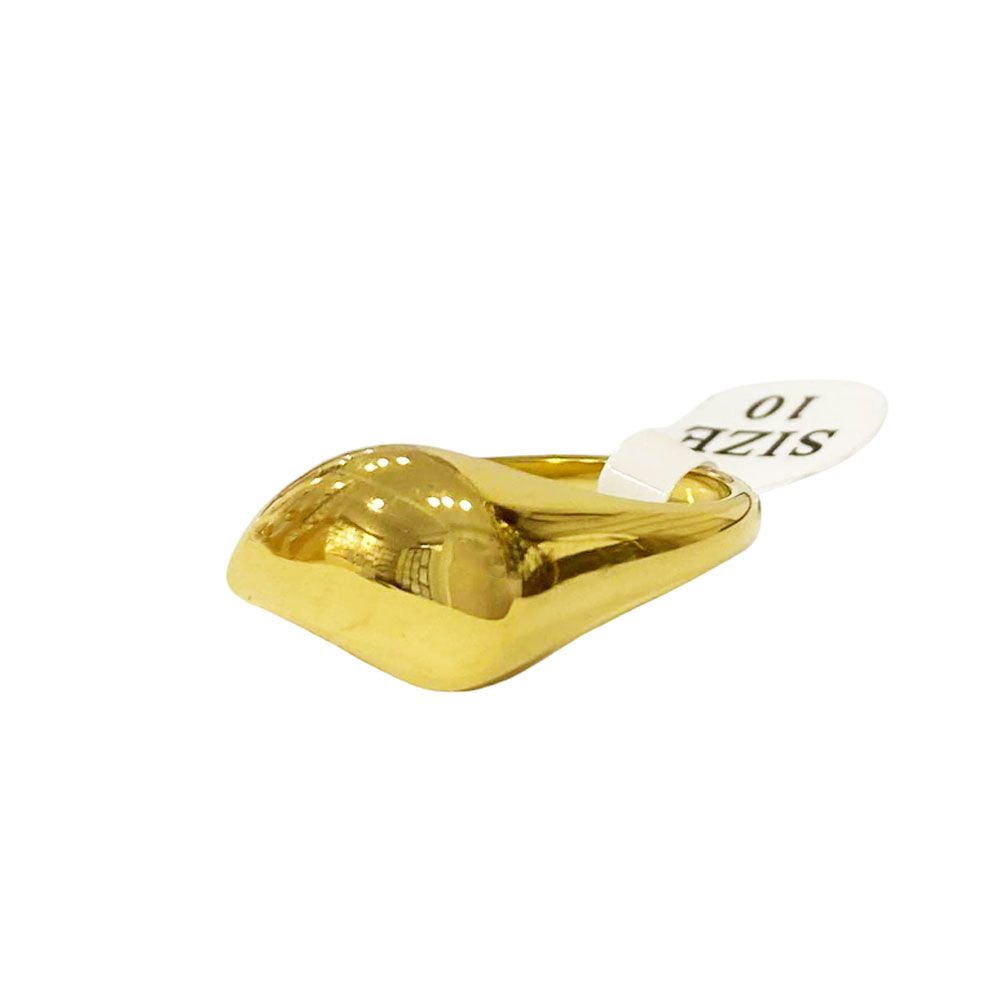 Ατσάλινο Δαχτυλίδι - Ασημί