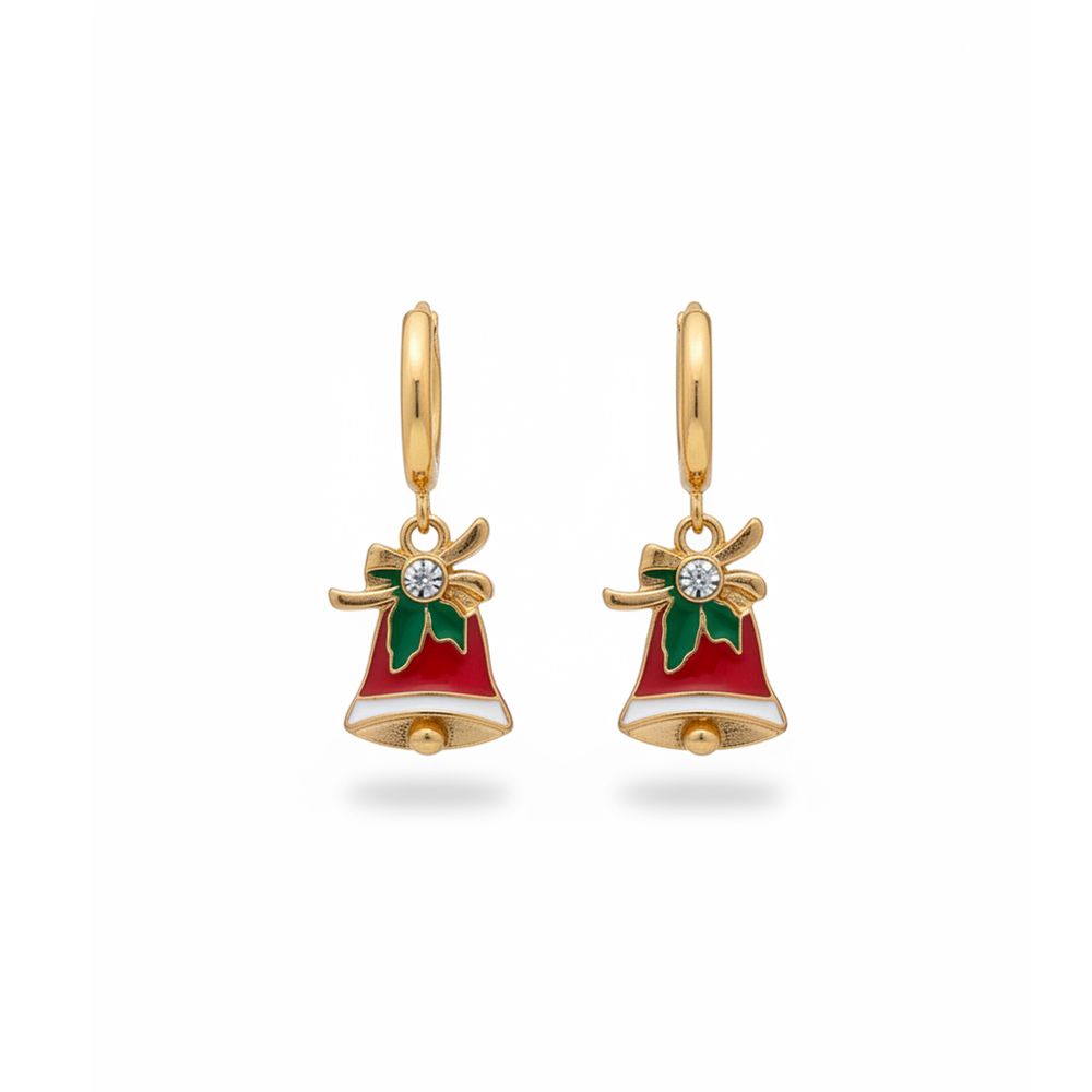Ατσάλινα Σκουλαρίκια Christmas Bells