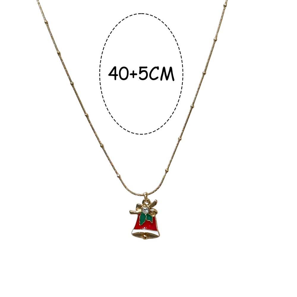 Ατσάλινο Κολιέ Christmas Bell