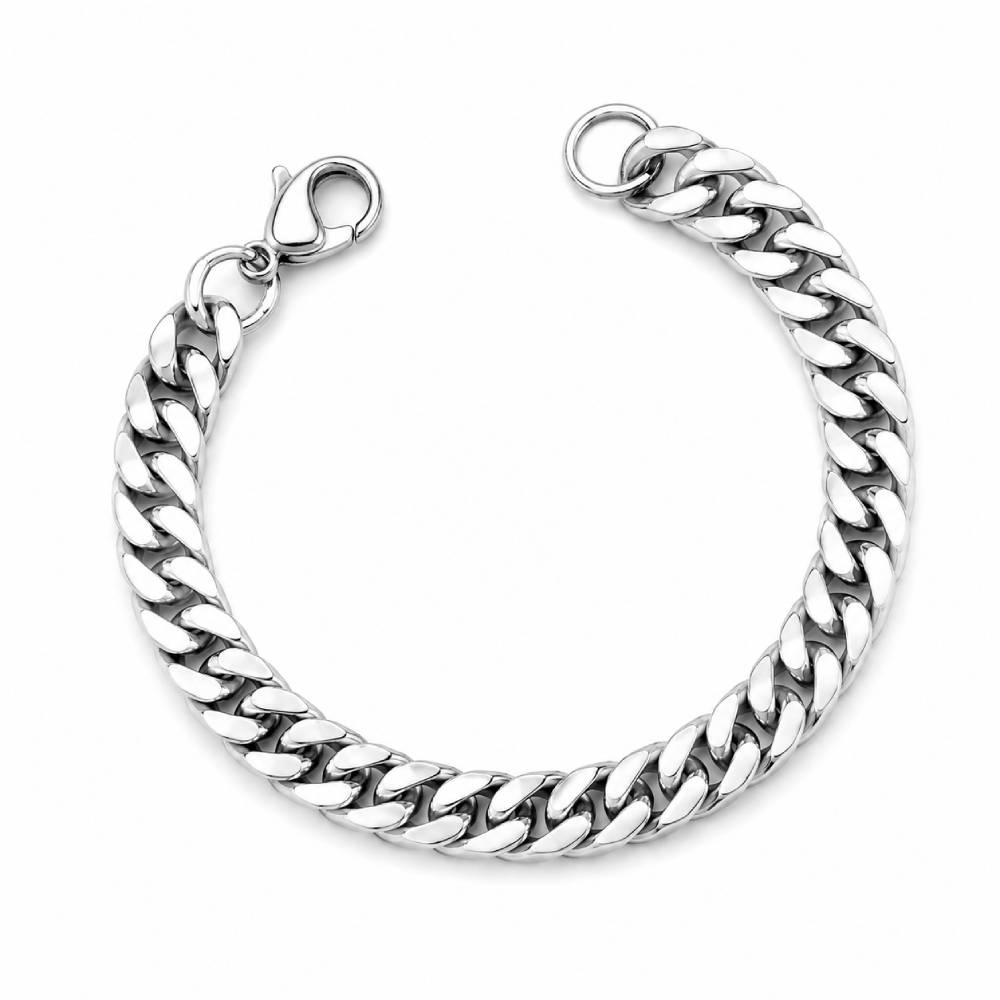 Βραχιόλι Cuban Link σε Ασημί