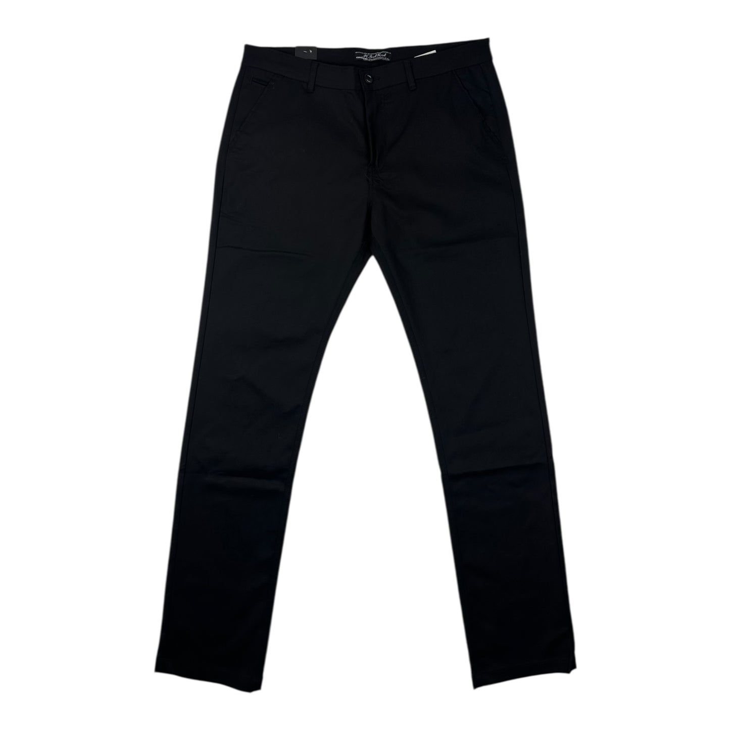 Angel Shopping Παντελόνι chino σε relaxed εφαρμογή μαύρο