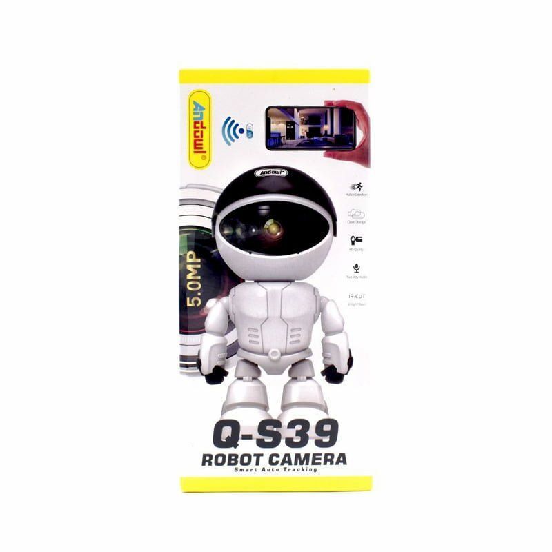 Andowl IP Κάμερα σε Σχήμα Ρομπότ 360º WiFi Android/iOS με Νυχτερινή Λήψη Q-S39 - Robot camera