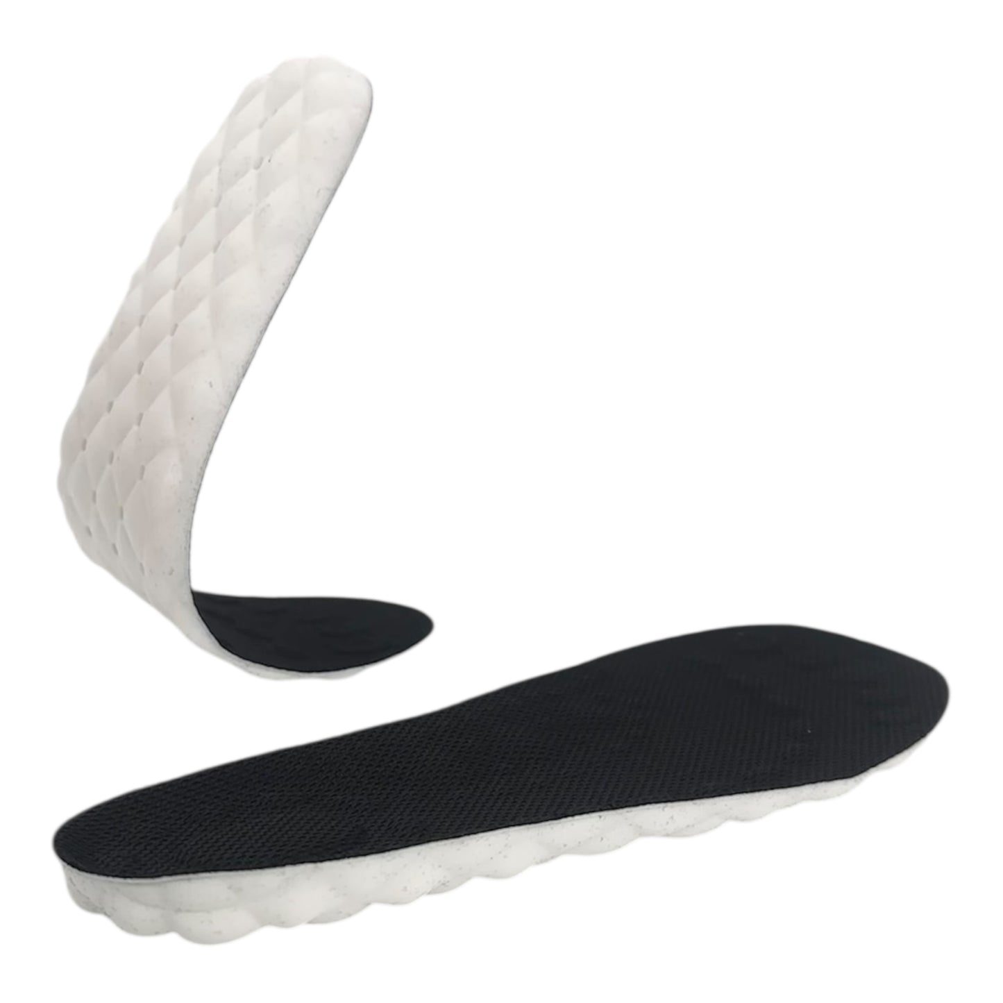 Angel Shopping Anatomical Shoe Insoles ZS3969 2pcs for Men Black