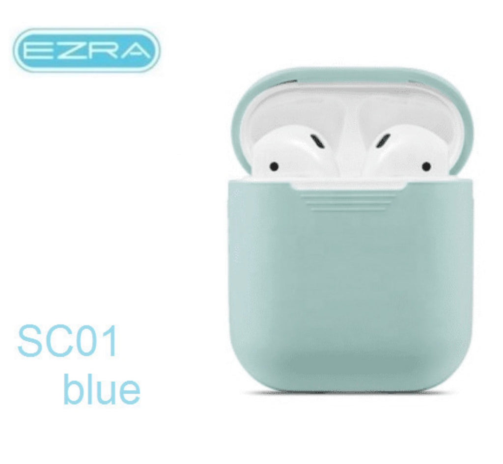 Ezra SC01 Θήκη Σιλικόνης σε για Apple AirPods Γαλάζιο