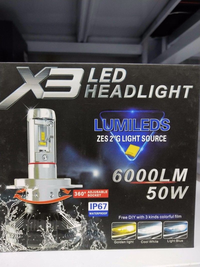 Λάμπες LED - Headlights - H3 - X3 - 239164 AUTO-MOTO-BIKE>Είδη αυτοκινήτου>Φώτα LED