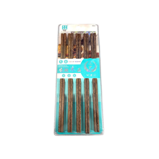 Chopsticks με σχέδιο ξύλου, κατασκευασμένα από ανθεκτικό υλικό, εύκολα στο καθάρισμα και κατάλληλα για υψηλές θερμοκρασίες.
