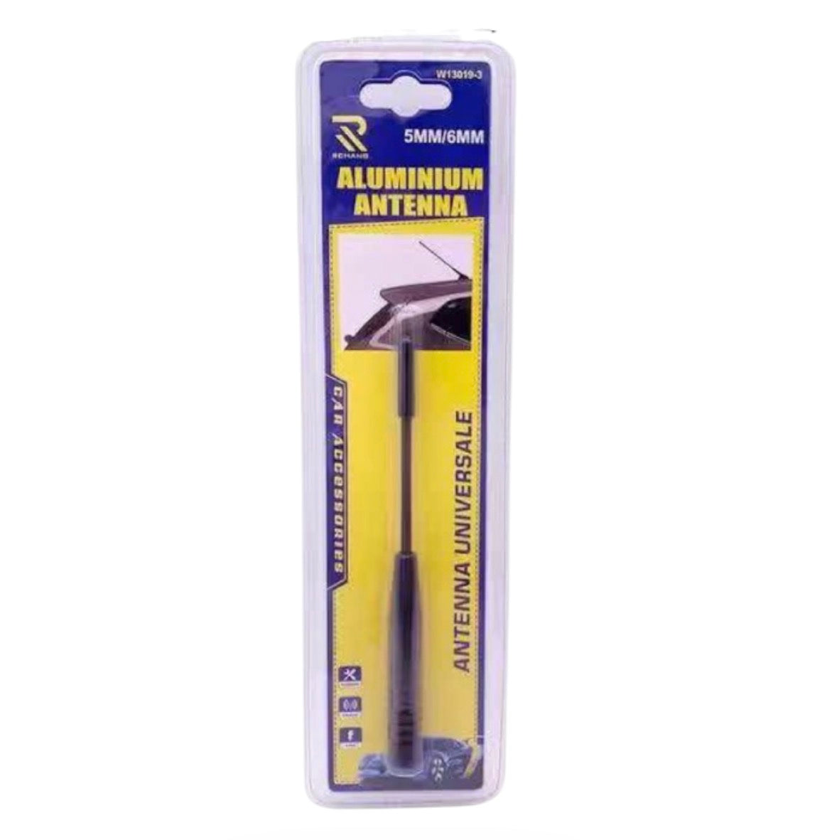 RCHANG Κεραία Αυτοκινήτου 16cm με Σπειροειδή Βάση 5101-36