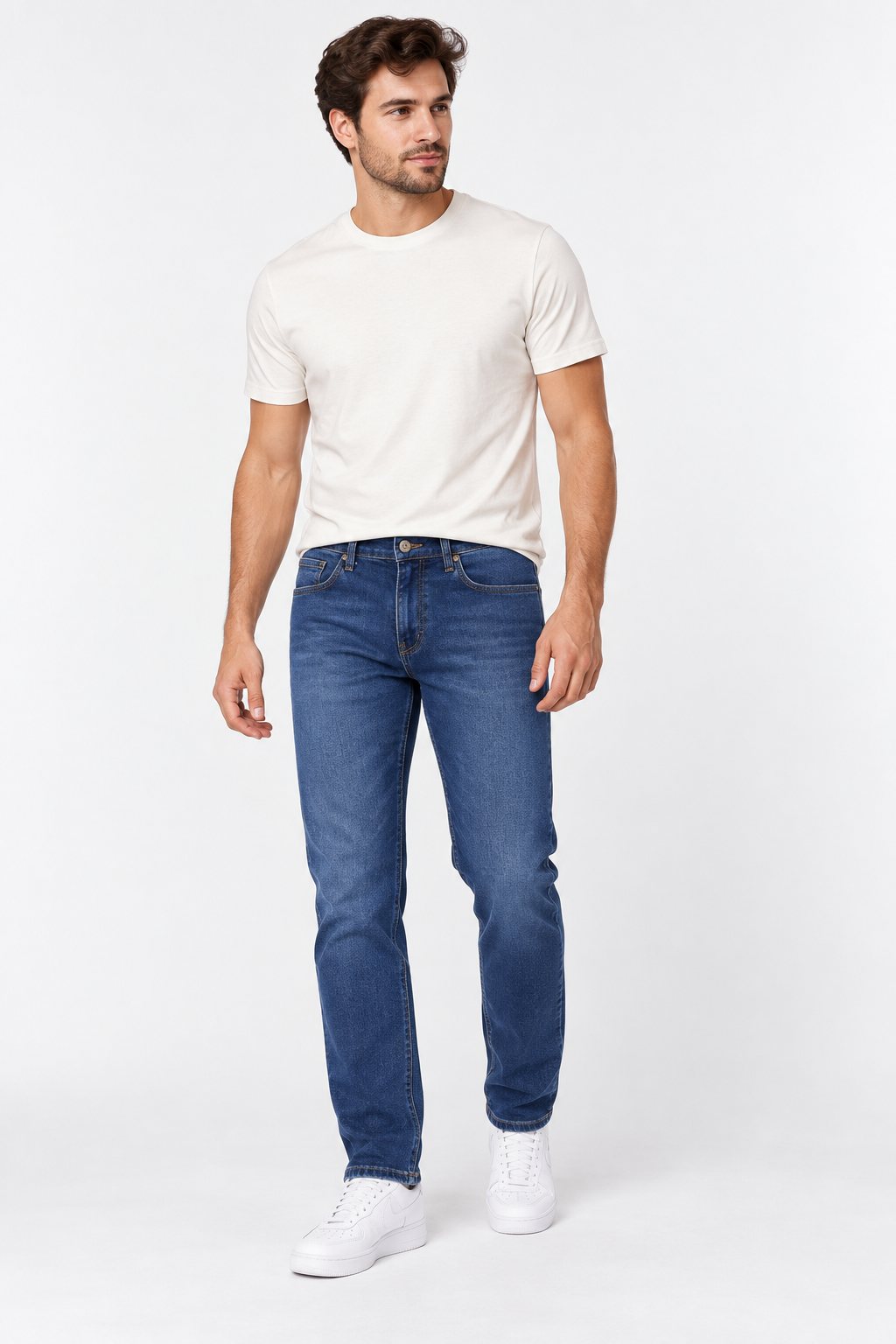 Mastino Ανδρικό Τζιν Παντελόνι Regular Fit Μπλε