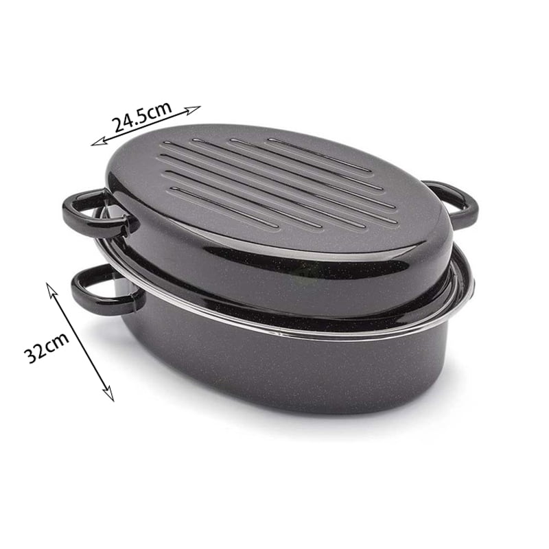 Sidirela Γάστρα 32x24,5cm - Sidirela oval roaster
