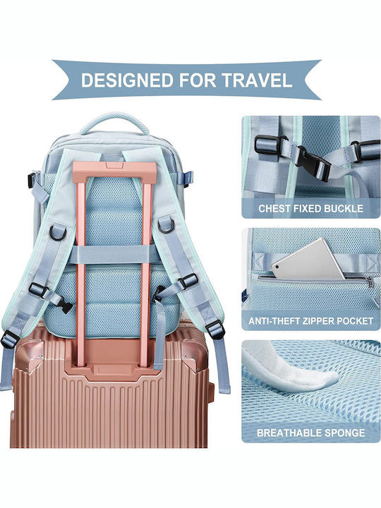Backpack Waterproof 32lt Light Blue 
