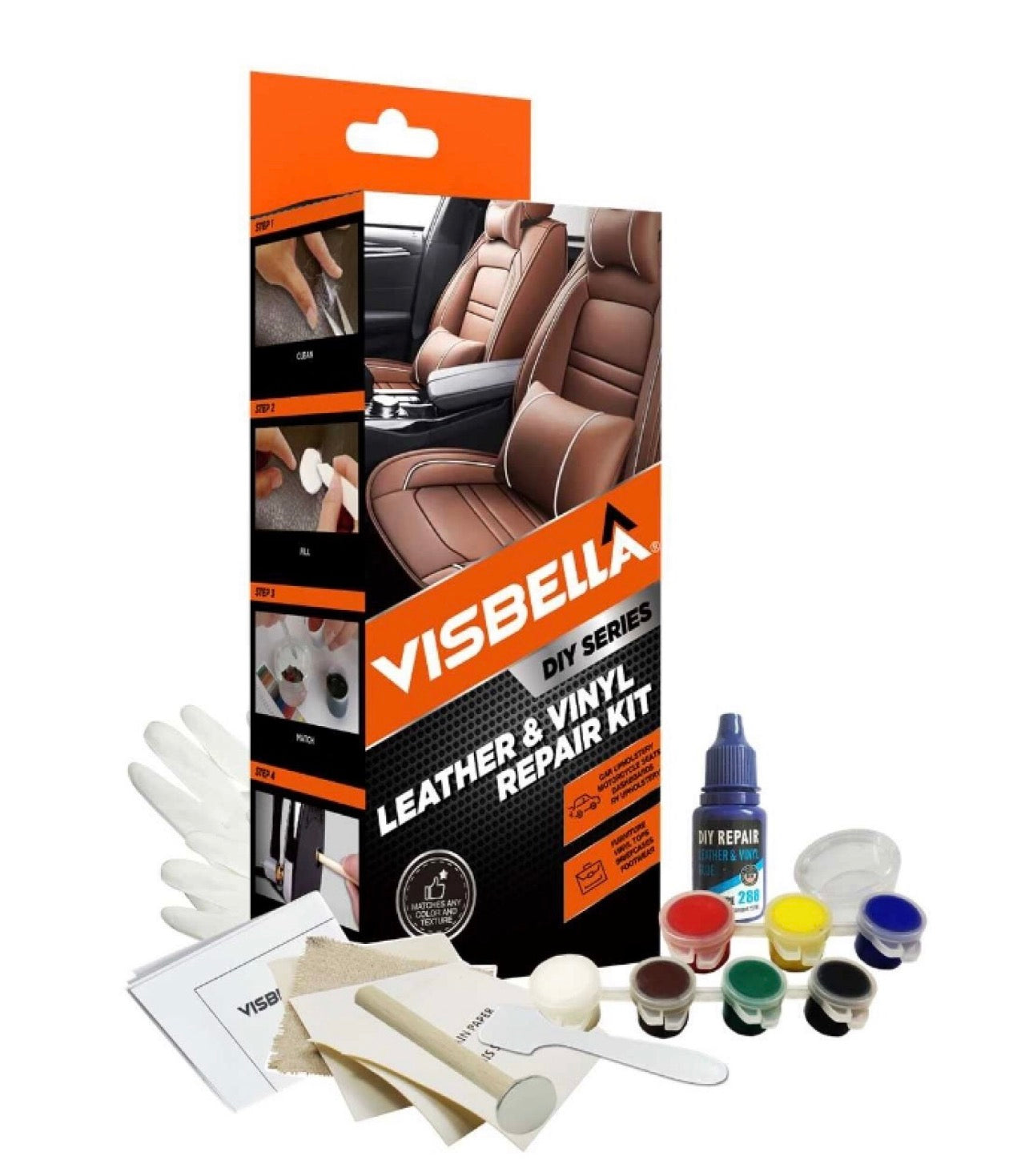 VISBELLA DIY Σετ Επισκευής Δέρματος και Vinyl 5101-59