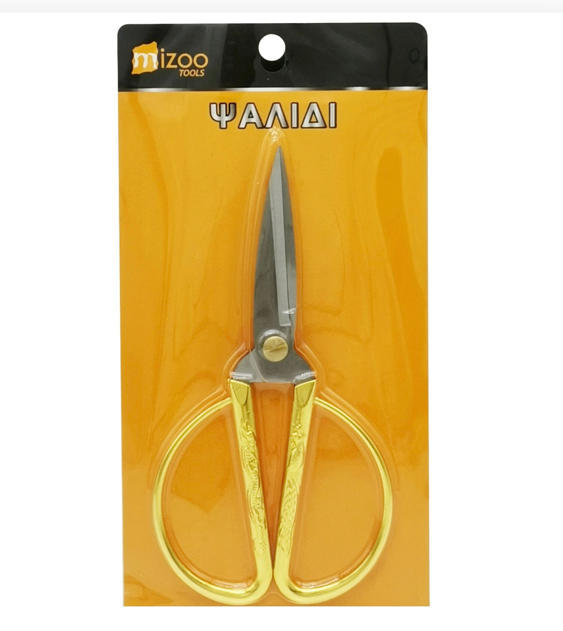 Mizoo Ψαλίδι Ραπτικής Μεταλλικό Χρυσό 19x10cm 20489-54