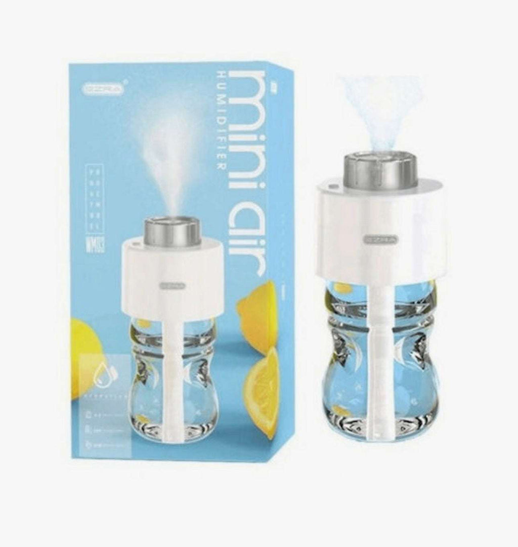 Ezra Led Συσκευή Αρωματοθεραπείας Υπερήχων Mini Air WM03 250ml Διάφανη