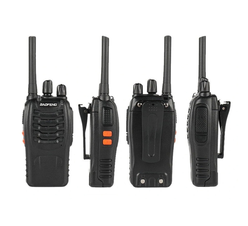 Baofeng BF-88E Ασύρματος Πομποδέκτης PMR 0.5W χωρίς Οθόνη Σετ 2τμχ