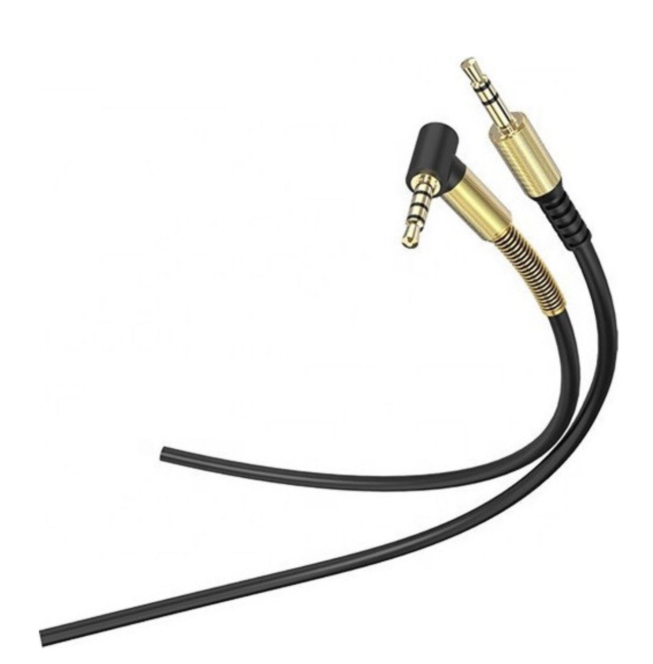 Ezra Καλώδιο Ήχου TRRS 3.5mm male - 3.5mm male 1.5m με Επίχρυσους Ακροδέκτες LA02 Μαύρο