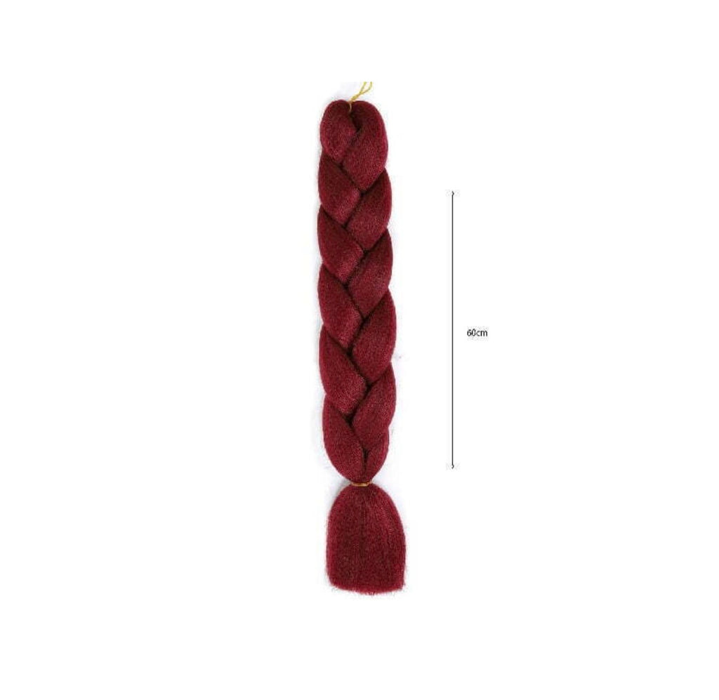 Yuan yao Μαλλιά για Ράστα AY19 - Rasta hair Wine Red
