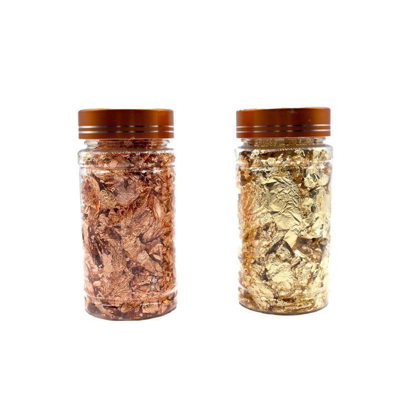 Φύλλα ασήμι για διακόσμηση νυχιών  - Nail art decoration foil glitter