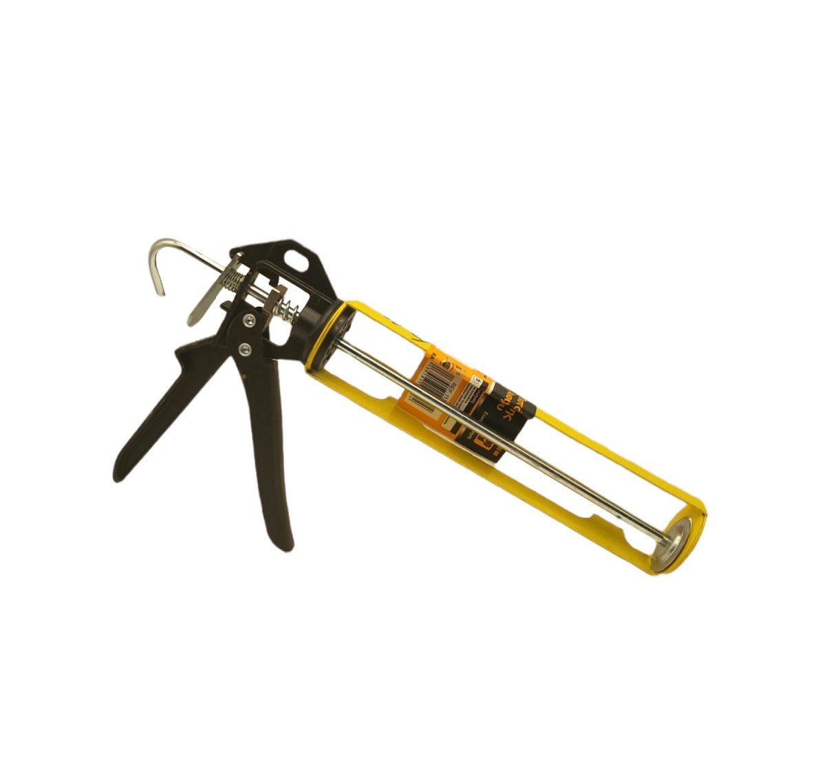 Πιστόλι Σιλικόνης Μεταλλικό Κίτρινο 300ml 1132-00