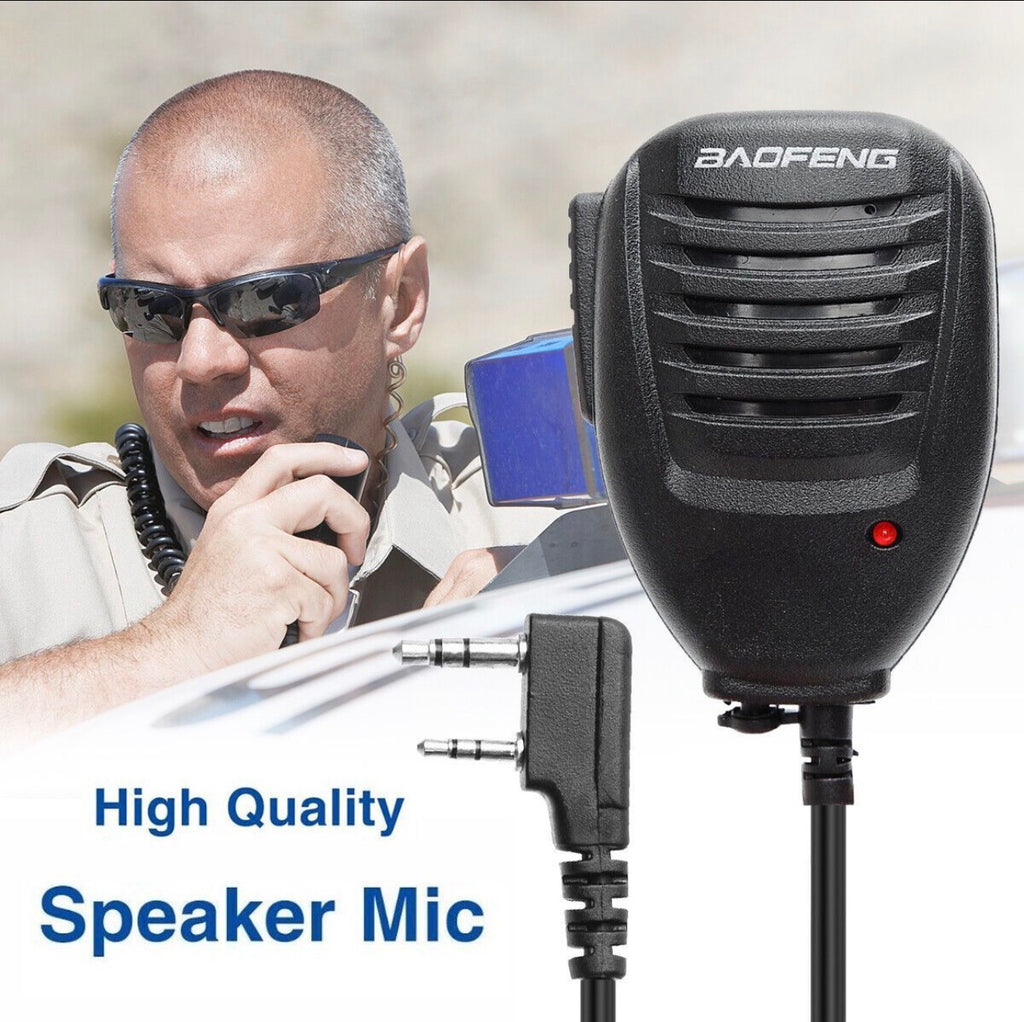 Baofeng Μικρομεγάφωνο Ασύρματου Πομποδέκτη UHF/VHF Συμβατό με UV-5R