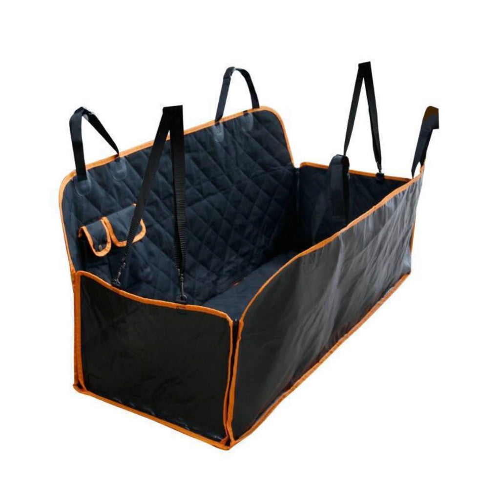 Car Seat Cover Κάλυμμα Καθίσματος Αυτοκινήτου για Σκύλο 135x145cm Μαύρο
