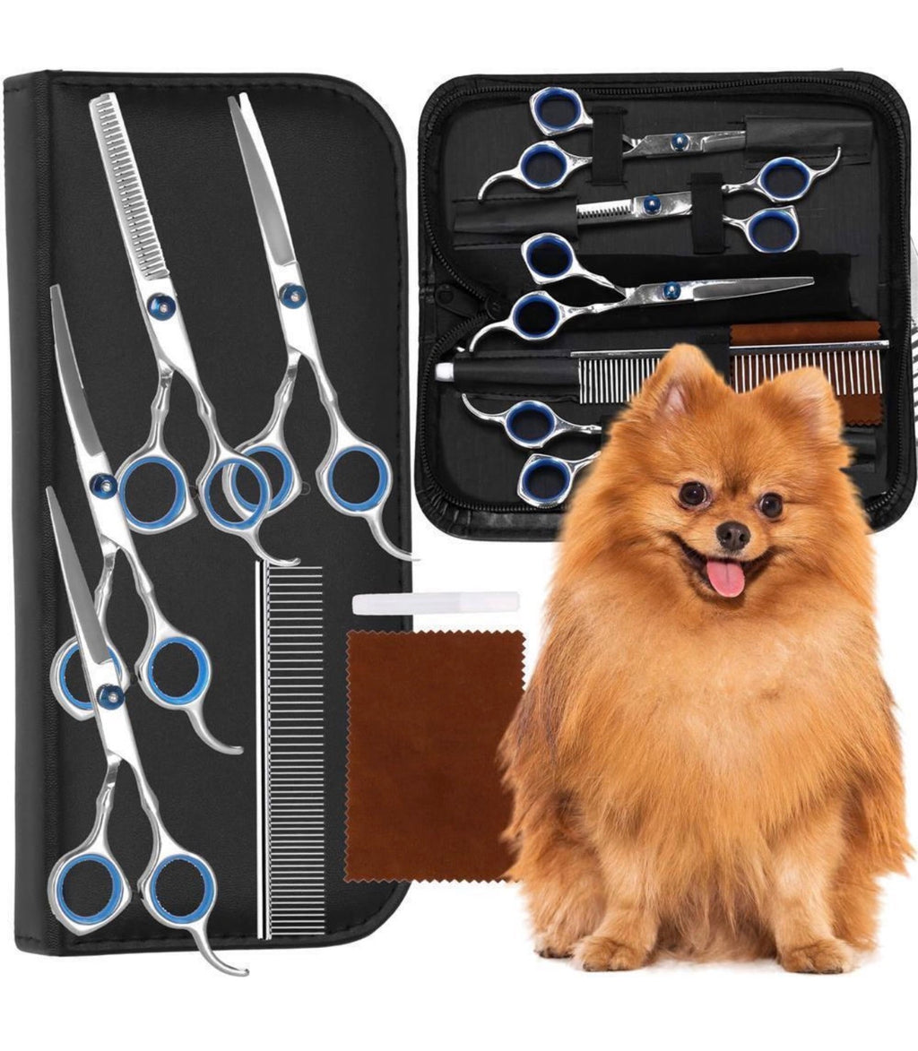 Pet Care Set 4 Grooming Scissors Accessories