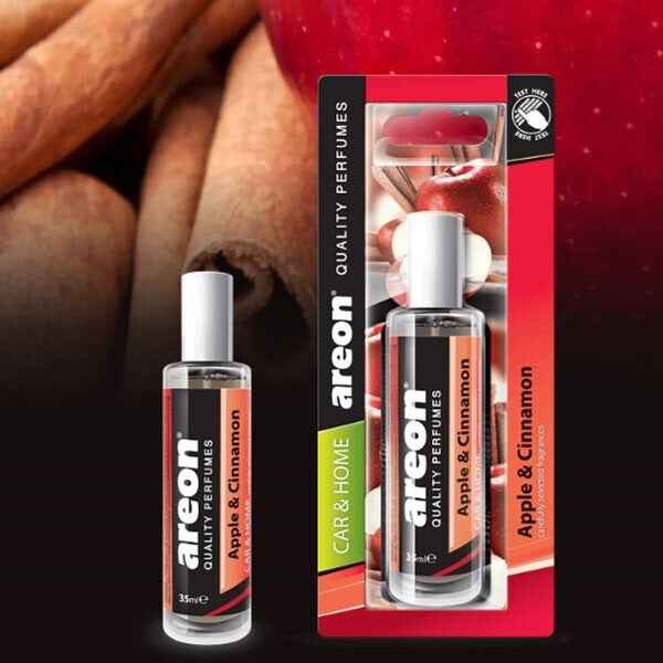 Areon Αρωματικό Σπρέι Αυτοκινήτου Perfume Apple & Cinnamon 35ml APC03 Χωρίς Χρώμα