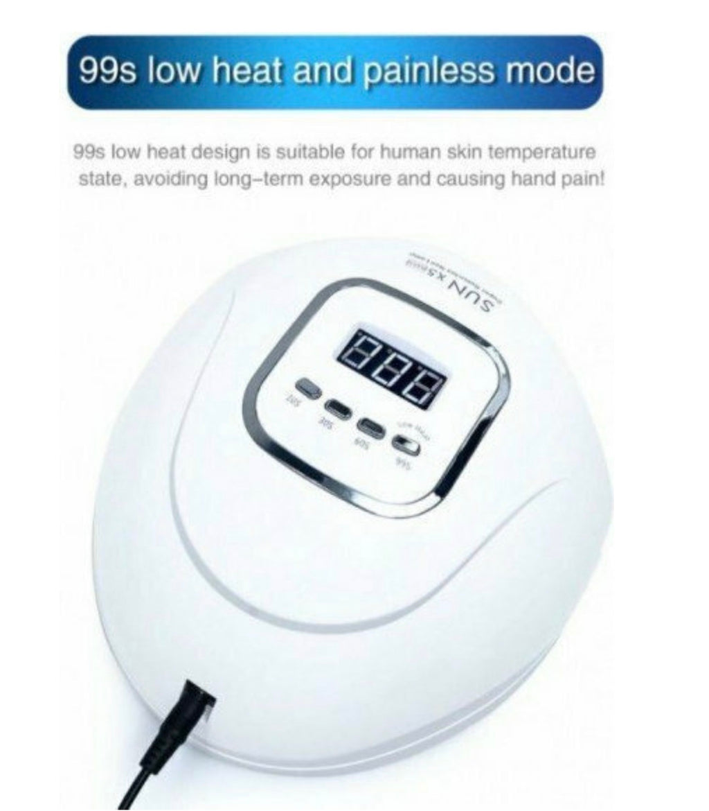 Sun Sun X5 Max Φουρνάκι Νυχιών UV / LED 80W Λευκό