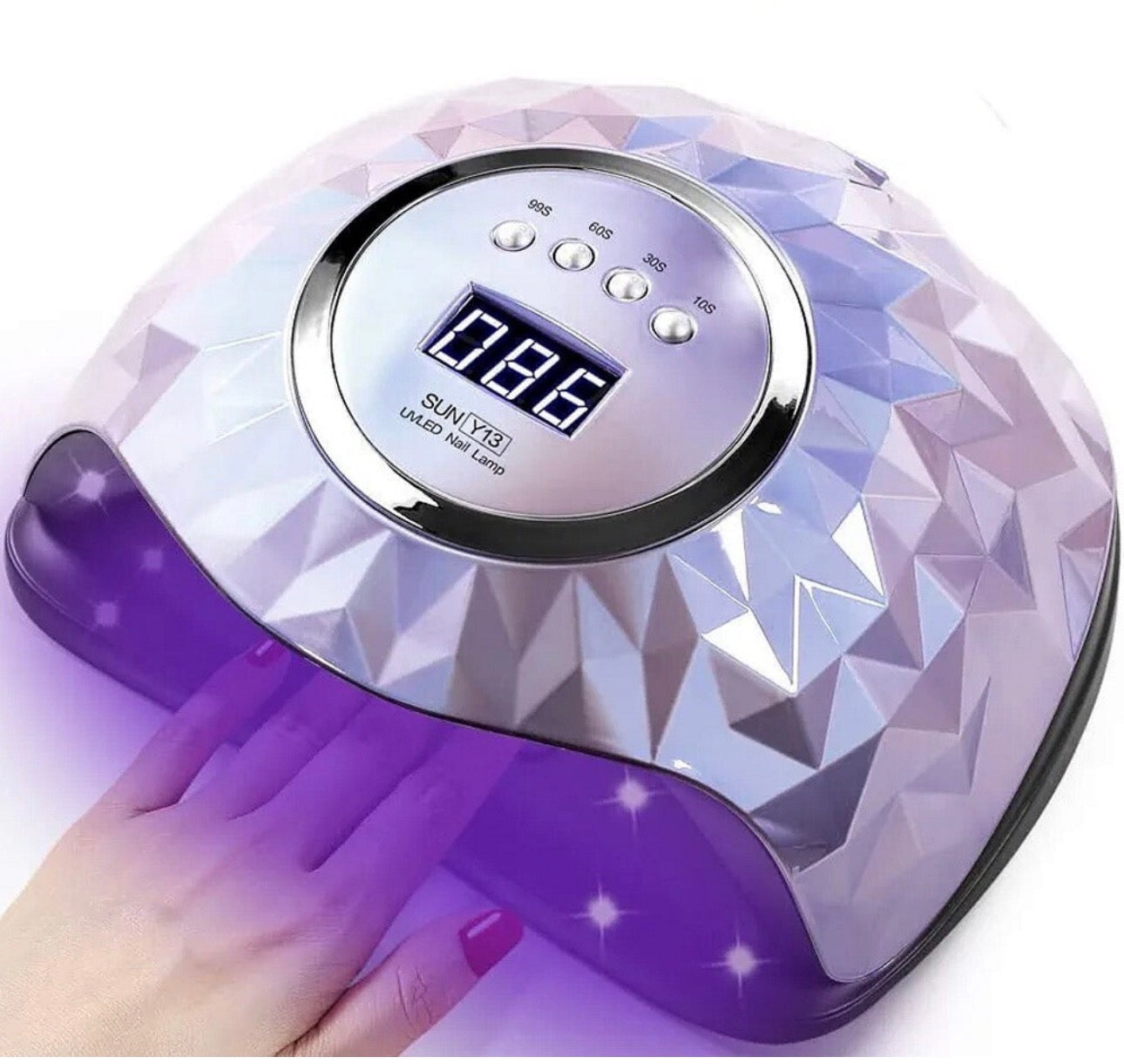 Sun Sun Y13 Φουρνάκι Νυχιών UV / LED 248W Μωβ