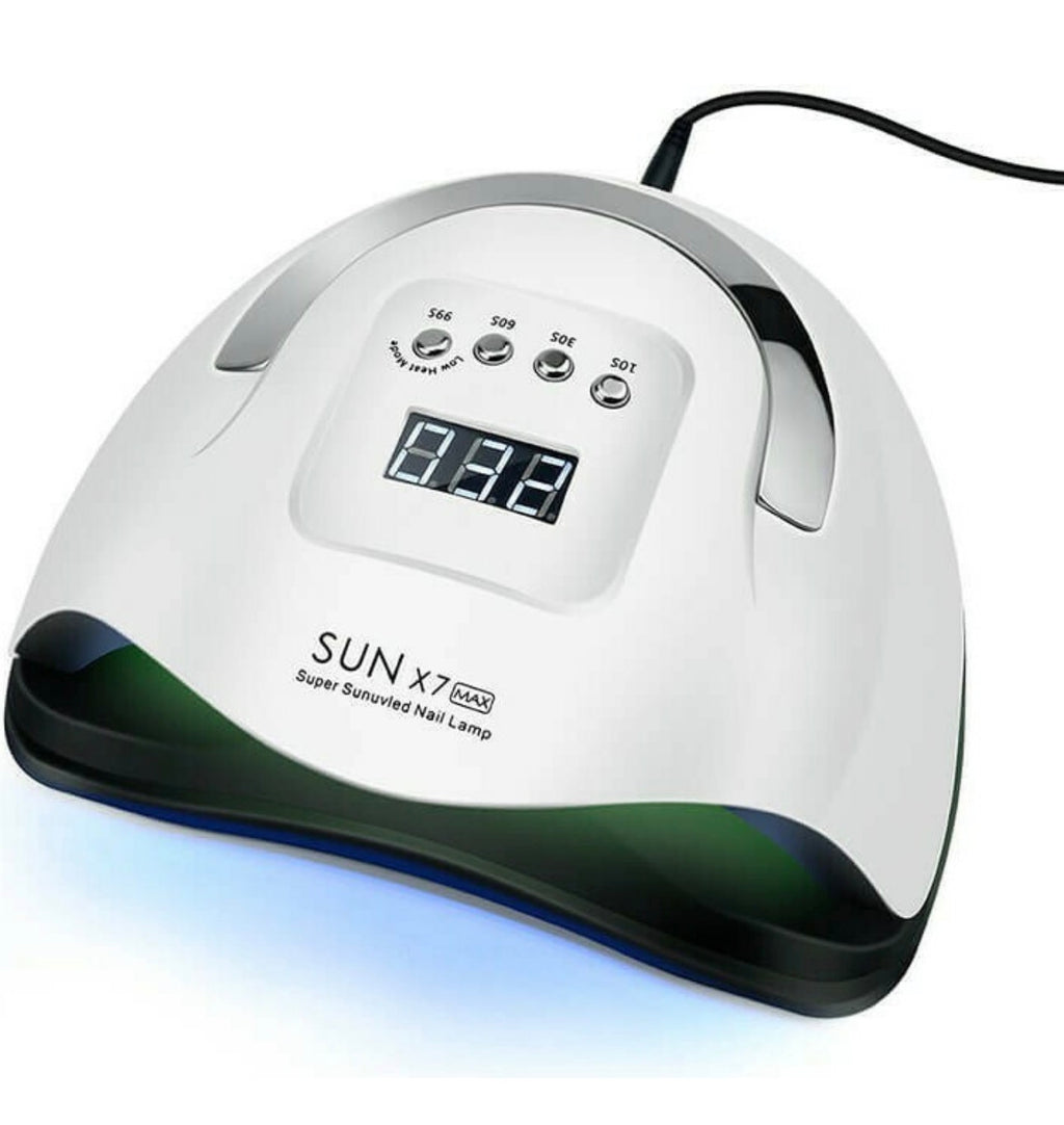 Sun Χ7 Max Φουρνάκι Νυχιών UV / LED 150W Λευκό