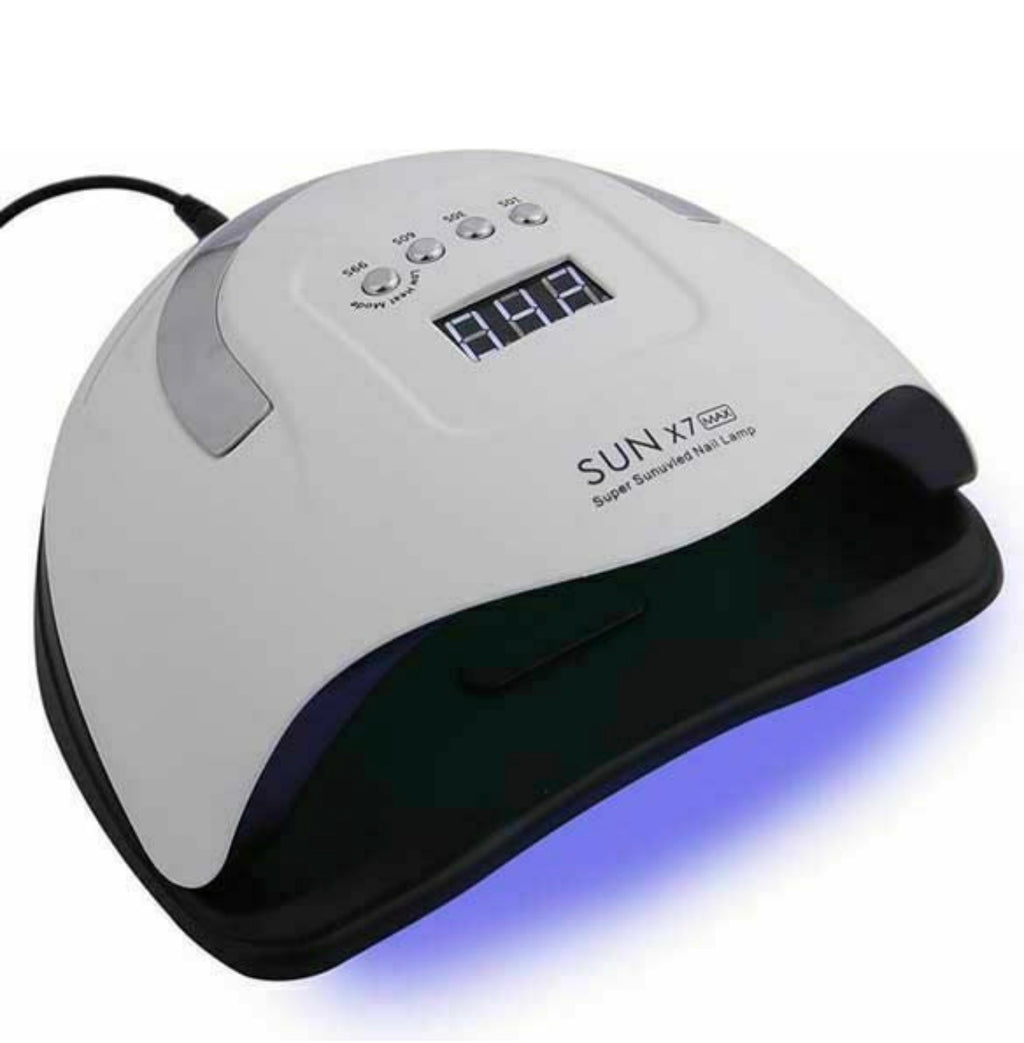 Sun Χ7 Max Φουρνάκι Νυχιών UV / LED 150W Λευκό