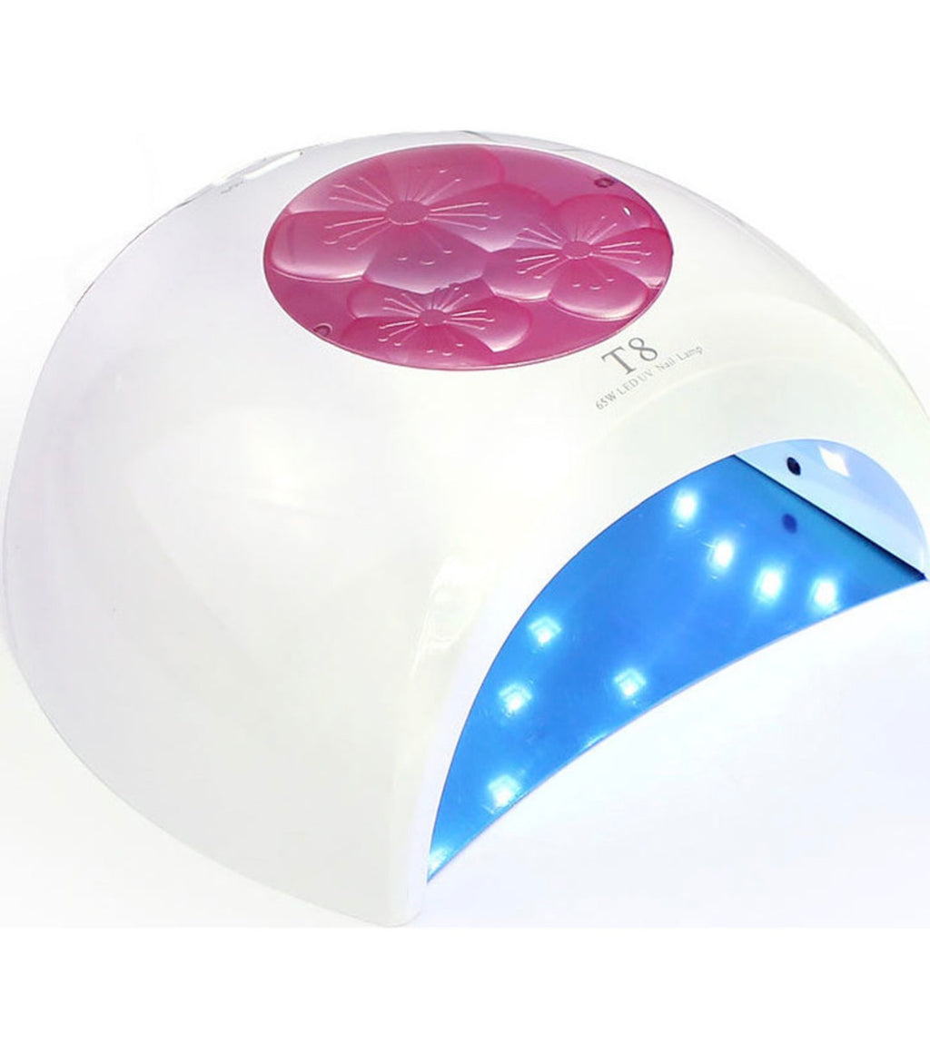 T8 Φουρνάκι Νυχιών UV / LED 65W Λευκό