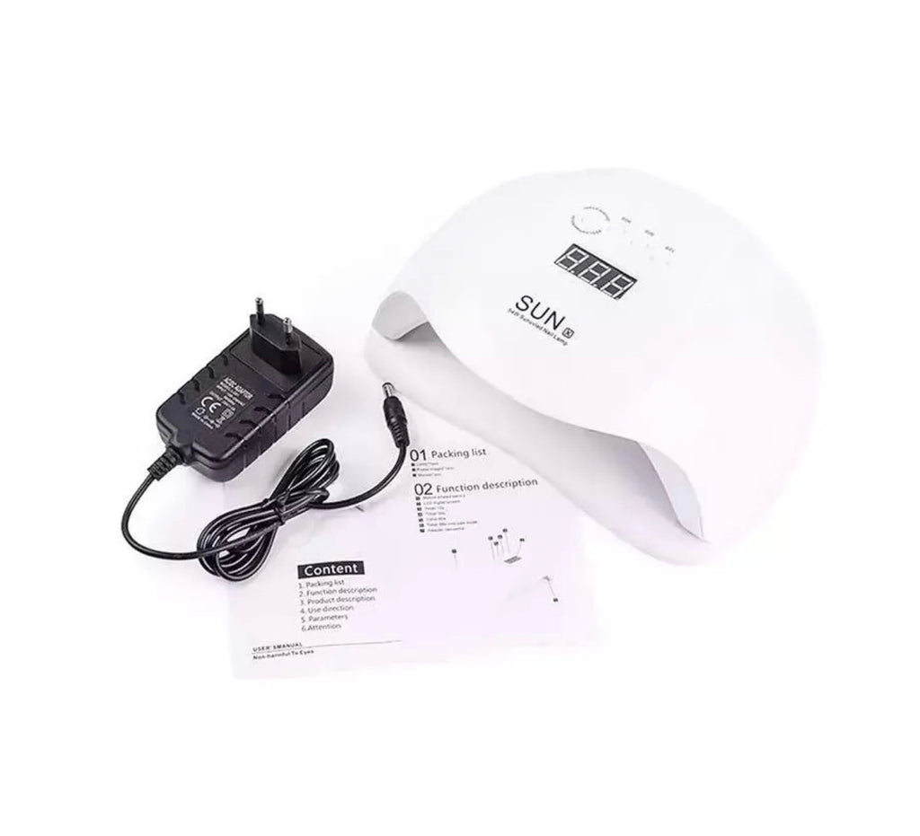 SUN ONE UV X Φουρνάκι Νυχιών UV / LED 54W Λευκό