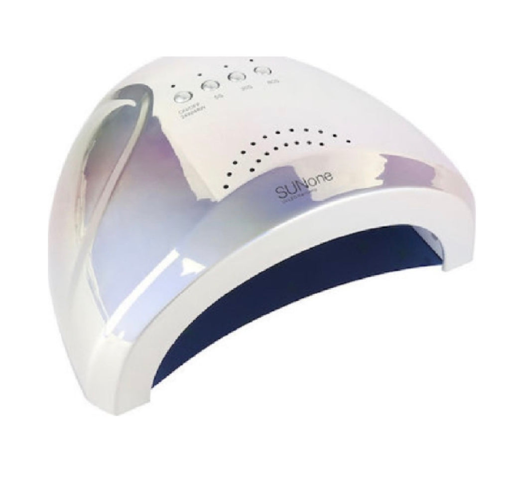 SUN ONE UV Sun One Φουρνάκι Νυχιών UV / LED 48W Ασημί