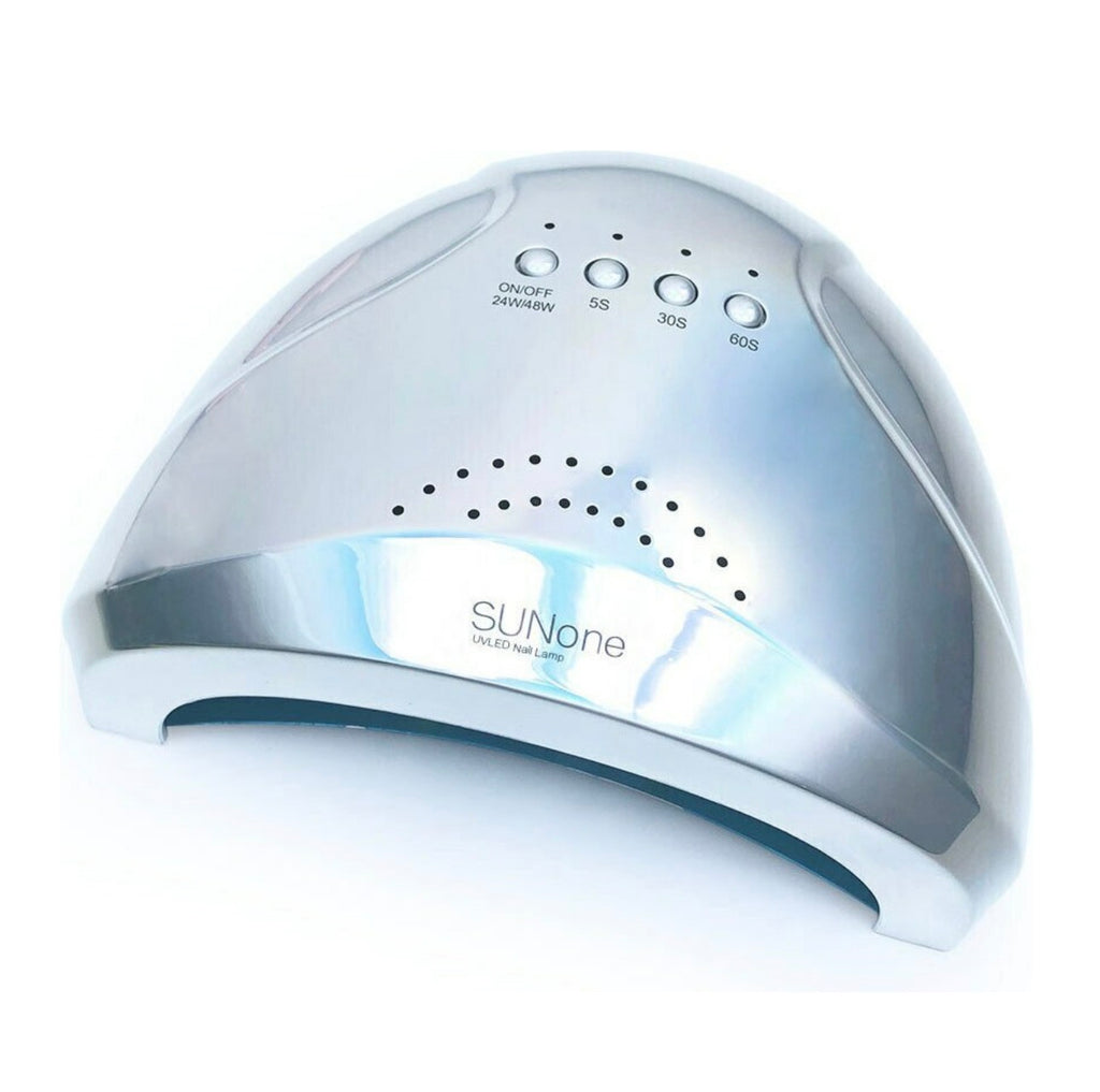 SUN ONE UV Sun One Φουρνάκι Νυχιών UV / LED 48W Ασημί