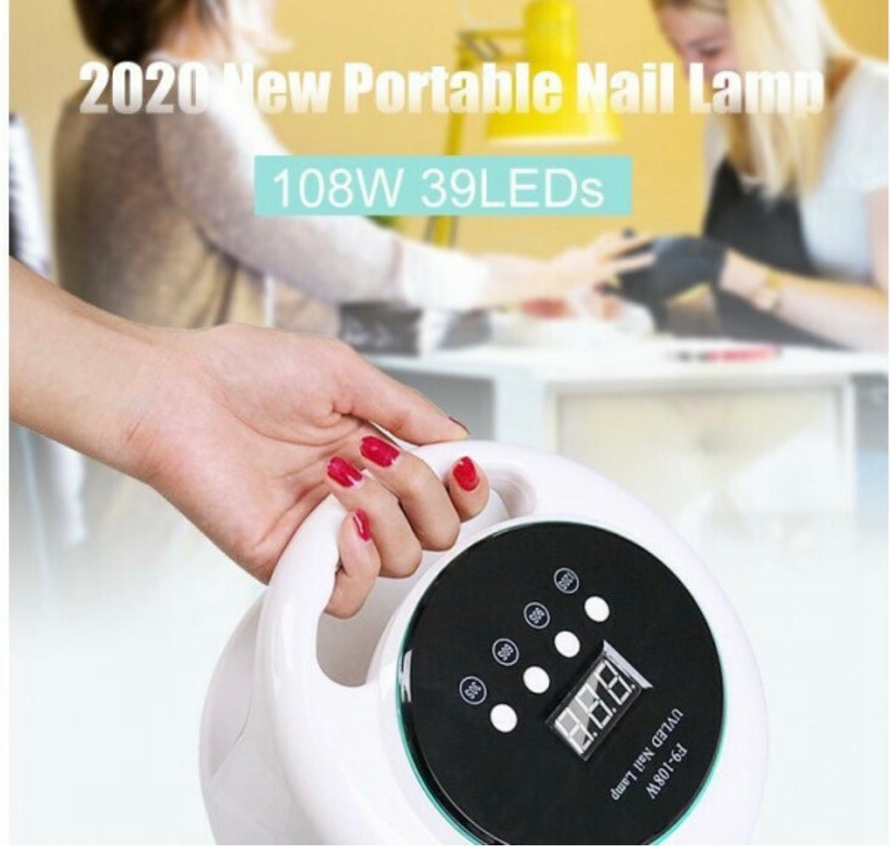 F9 Smart 2.0 Φουρνάκι Νυχιών UV / LED 108W Λευκό