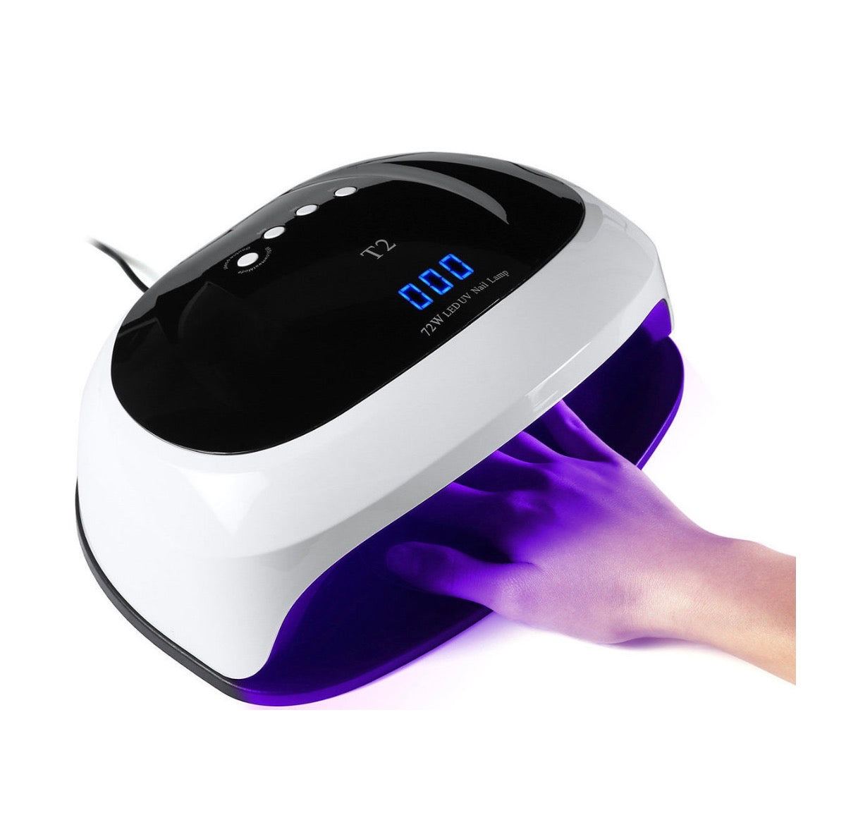 Factory T2 Φουρνάκι Νυχιών UV / LED 72W Λευκό